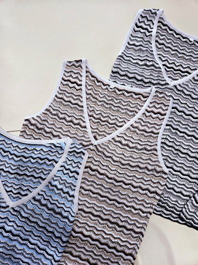 D230 Musculosa calada lurex V