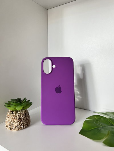 (5) Silicon case iPhone 16 plus 