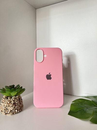 (6) Silicon case iPhone 16 plus 