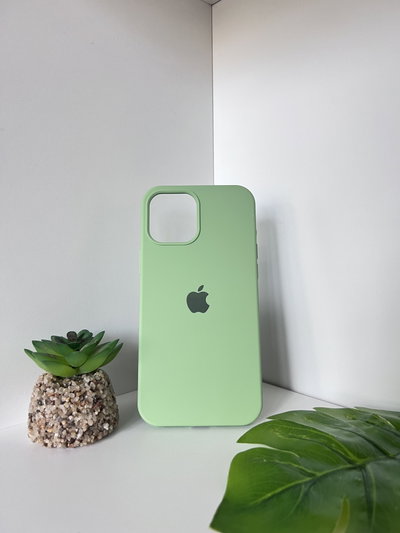 (35) Silicon case IPh 12 pro Max 