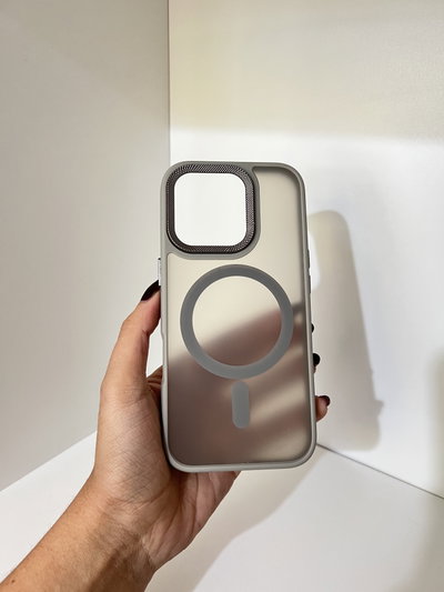 Case magnétic iPhone 13PM🩶