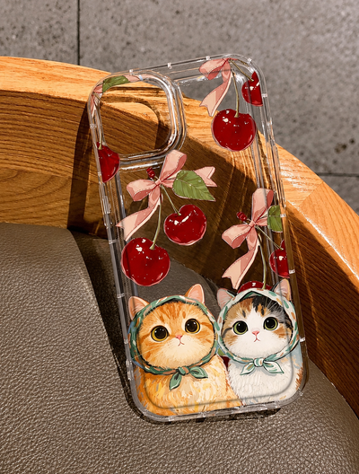 Case cat iPh 15 plus 💛
