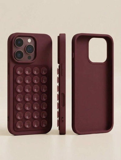 Case cherry c/ventosa Iph 16PM