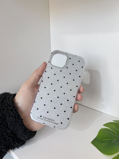 Case Dot silver Iph 16🩶
