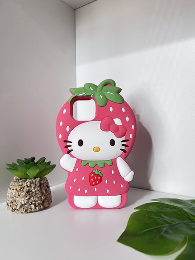 Case Kitty frutilla Iph 13🍓