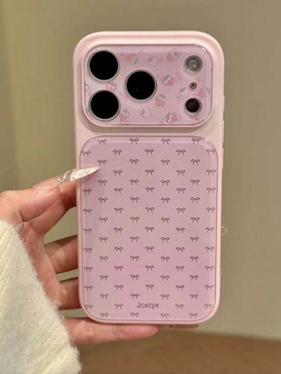 Case pink Iph 17 pro 🍓