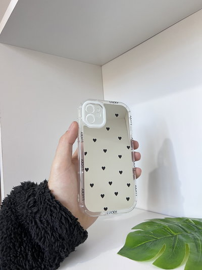 Case lucky espejada Iph 12🖤