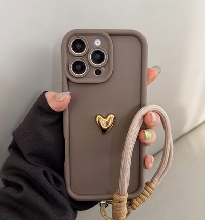 Case brown c/correa Iph 16 pro🤎