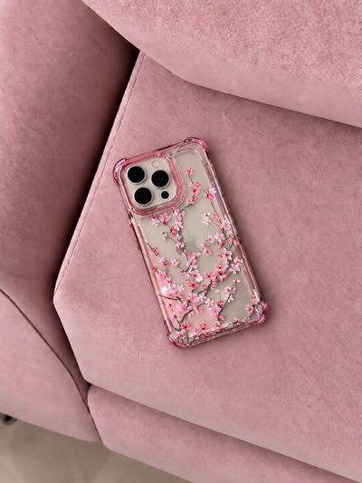 Case flower pink Iph 16 pro🩷