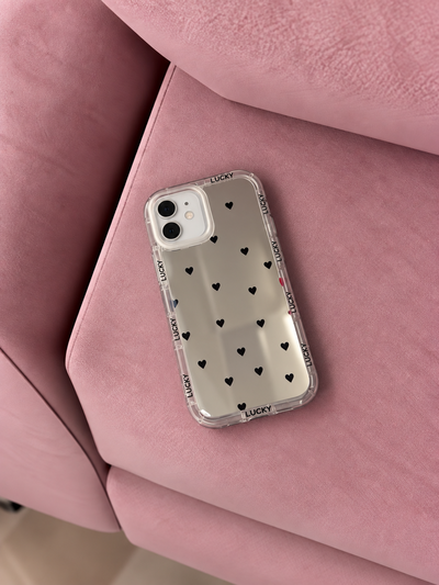 Case lucky espejada Iph 12🖤
