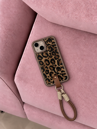 Case animal print Iph 14 PM🤎