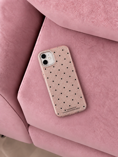 Dot case pink Iph 13🩷
