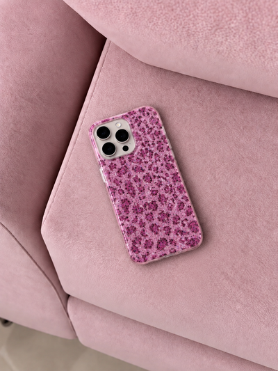 Case print pink Iph 13 pro🩷