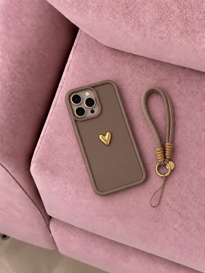 Case brown c/correa Iph 16 pro🤎