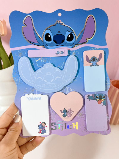 Set de Notas adhesivas Stitch
