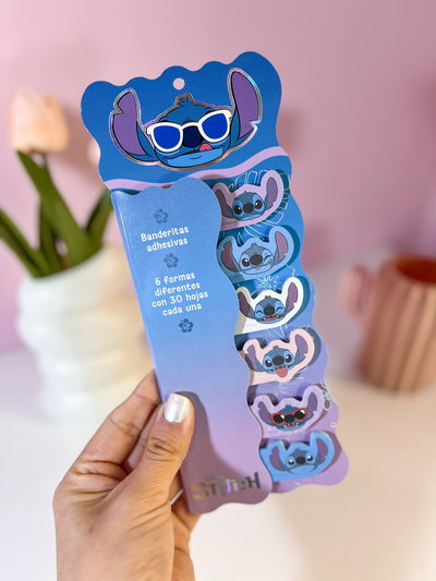 Set Banderitas adhesivas Stich