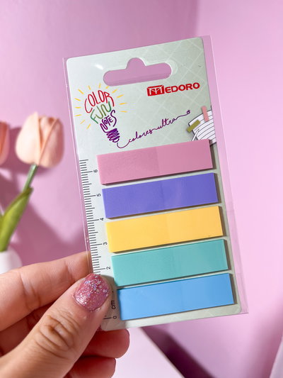 Banderitas Adhesivas pastel