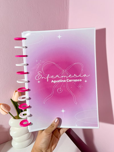 Cuaderno aura personalizado