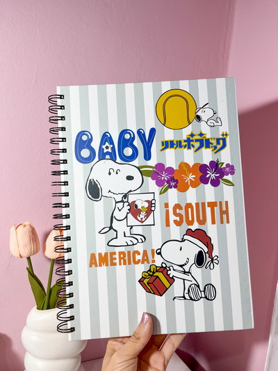 Cuaderno Snoopy A4