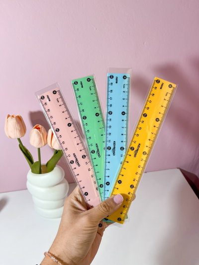Regla pastel 20cm