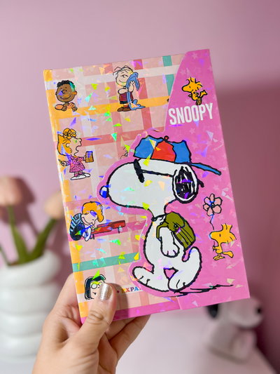 Cuaderno Snoopy imantado