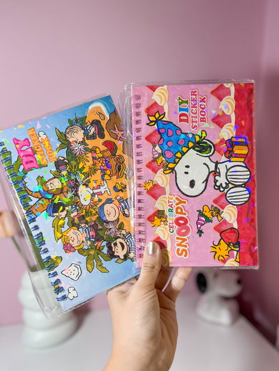Cuaderno Stickers de Snoopy