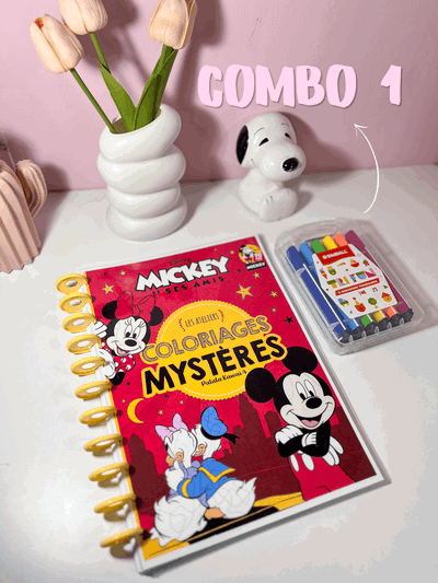 Combo Mickey para colorear
