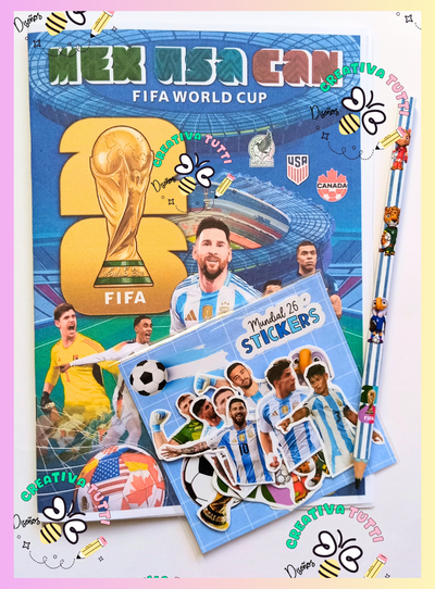 Kit Librito Didáctico Mundial 2026