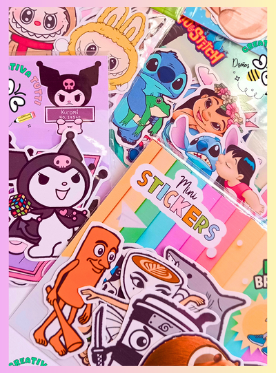 Stickers Virales + Tarjetitas 