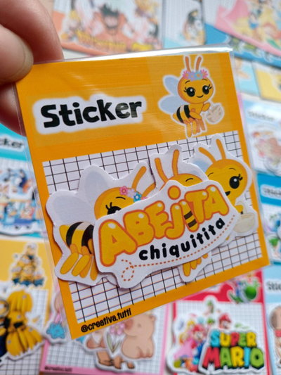 Mini Stickers Temáticos- 24 motivos - 