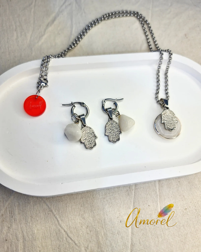 Conjunto Protectora del Portal Hamsa