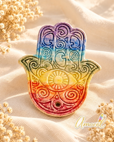 Mano de Hamsa · Protectora del Portal · 7 Chakras💫