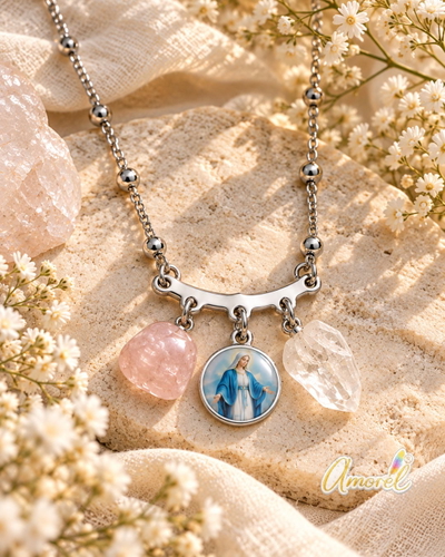 Collar Virgen de la Medalla Milagrosa