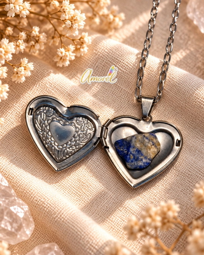 Collar Relicario Corazón