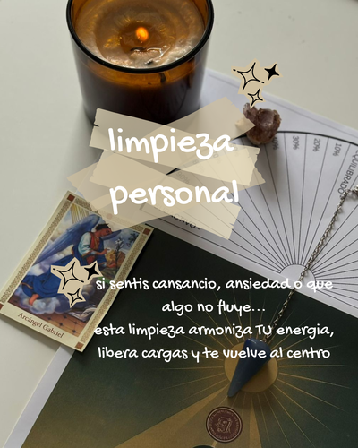 Limpiezas energéticas personales 
