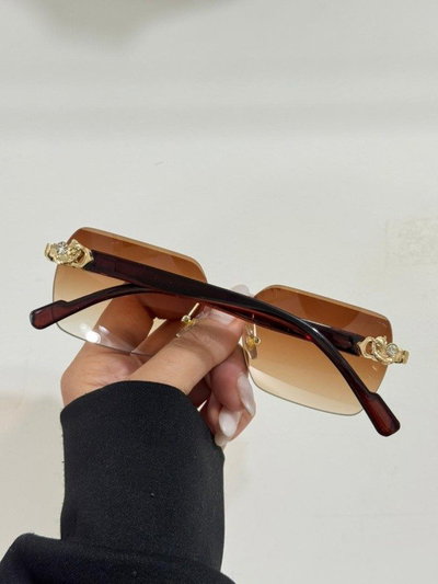 LENTES LEAH MARRON + estuche