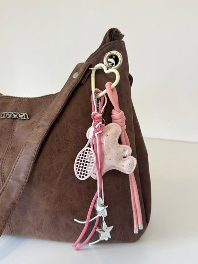 CHARM TEDDY PINK