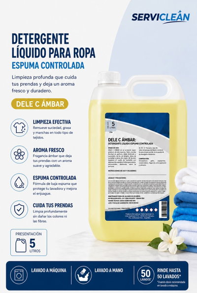 Jabón Líquido para Ropa