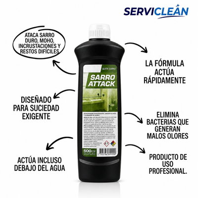 Quita Sarro Profesional 500cm3