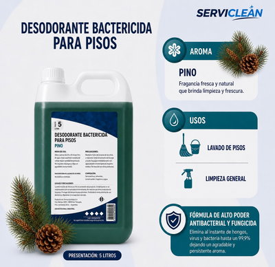 Desodorante Bactericida PINO 5 Litros