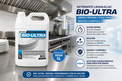 Detergente BIO-ULTRA SENASA 5 Litros