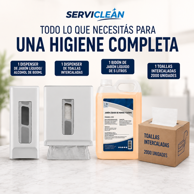 COMBO DISPENSERS E INSUMOS