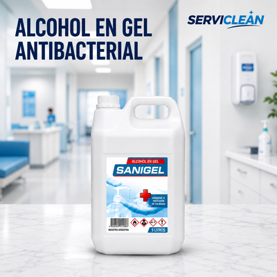 Alcohol en gel Sanigel 5 litros