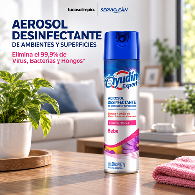 Aerosol Desinfectante AYUDIN - Fragancia Bebe