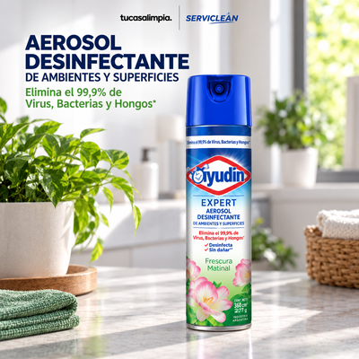 Aerosol Desinfectante AYUDIN - Fragancia Frescura Matinal