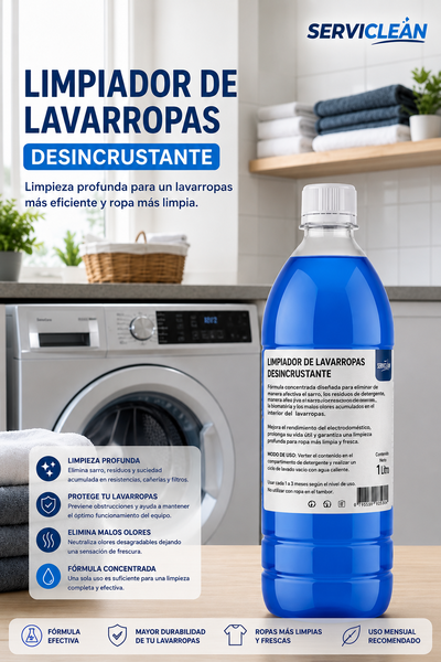 Desincrustante Limpiador de Lavarropas