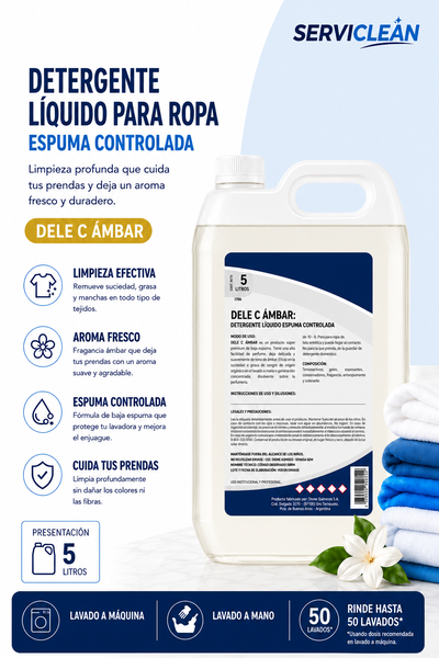 Jabón Líquido para Ropa