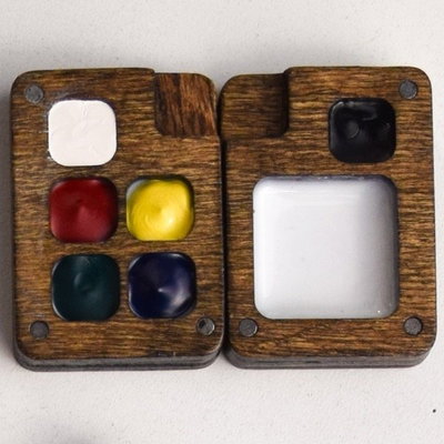 Cajita acuarela pocket