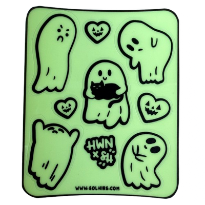 Stickers Boo (brillan en la oscuridad)