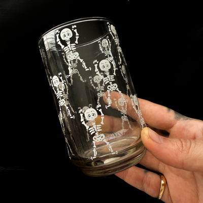 Vaso Skull largo